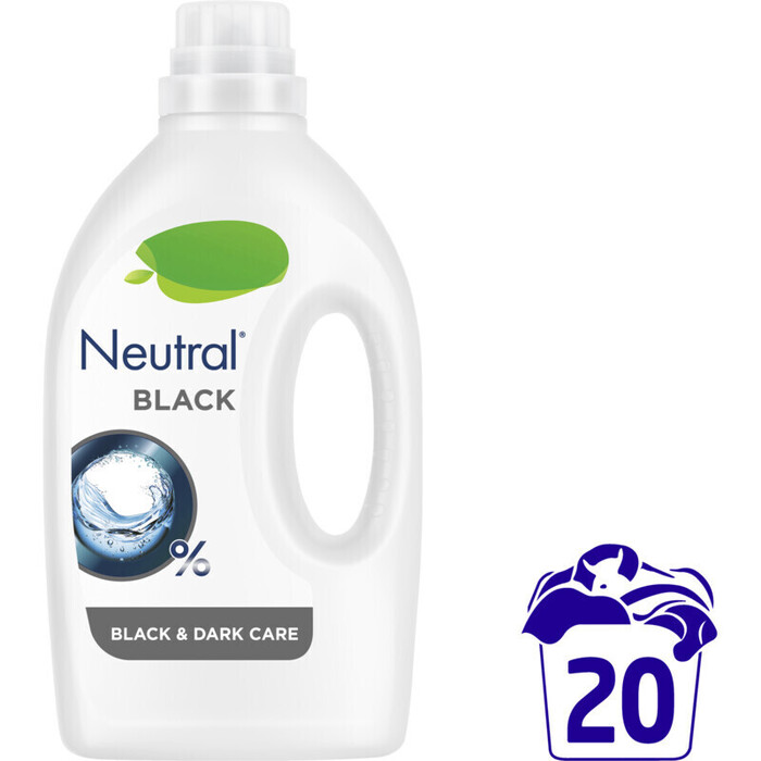 NEUTRAL WASMIDDEL ZWART 1L (1L)