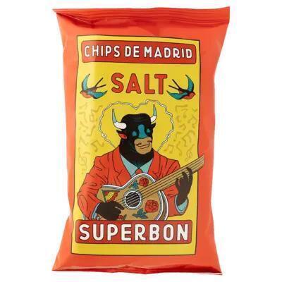 Superbon Chips de Madrid salt (125g)