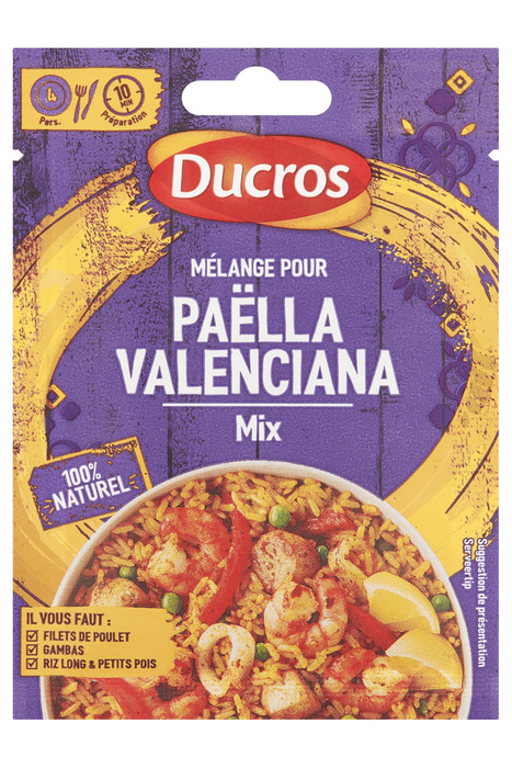 Ducros Paëlla Valenciana Mix 20 g (20g)
