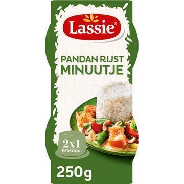 Lassie Pandan Rijst Minuutje 2x125g (2 × 125g)