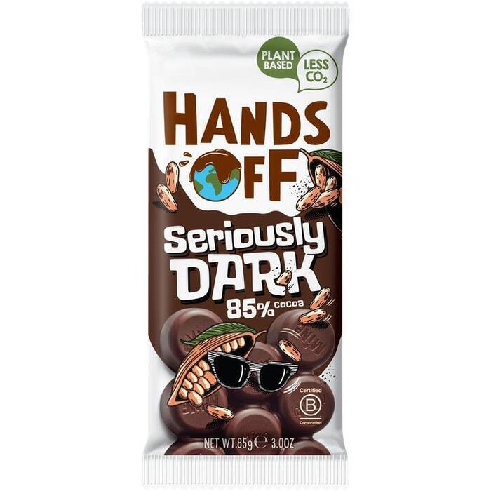 Hands-off vegan s.dark 85% 85gr (85g)