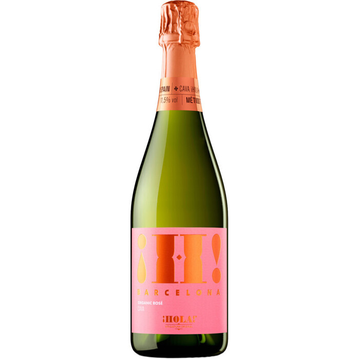 Hola! Barcelona organic rosé cava (0.75L)