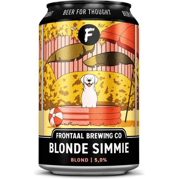 Frontaal - Blonde Simmie - Blik - 330ML (33cl)