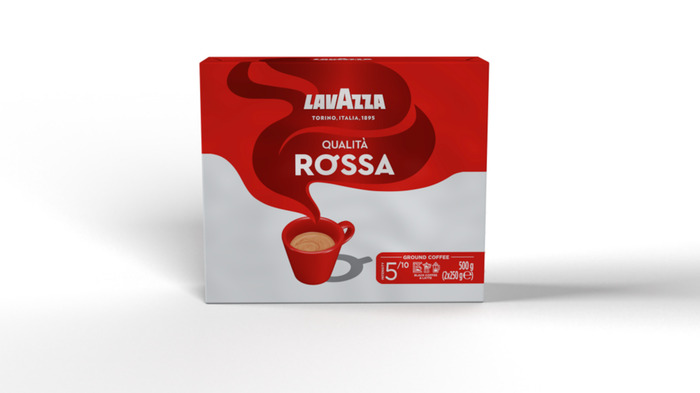 Lavazza Qualita Rossa gemalen 2x250 gram (500g)