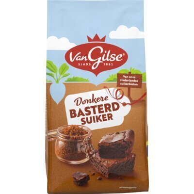 Basterdsuiker donker (Zak, 600g)