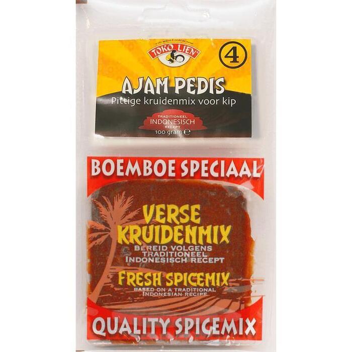 Kruidenmix voor Ajam Pedis (zak, 100g)