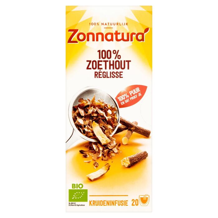 Zonnatura Thee zoethout bio (20 × 1.8g)