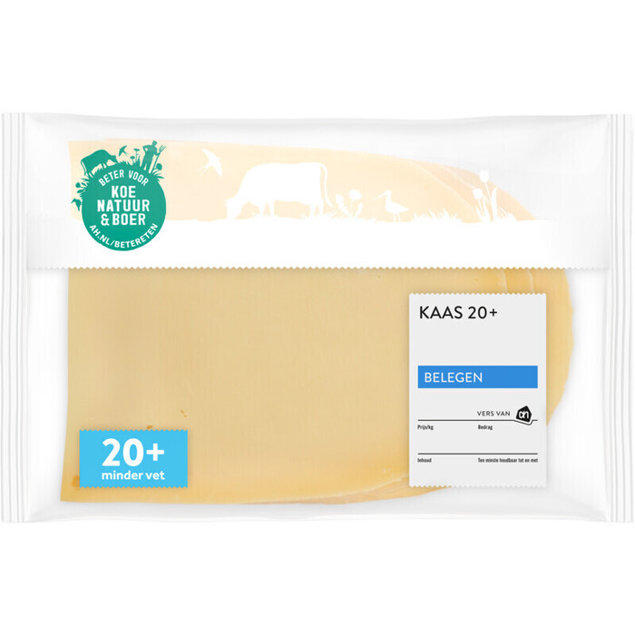 Kaas belegen 20+ plakken (220g)