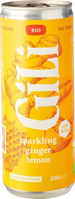 Sparkling ginger lemon (250ml)