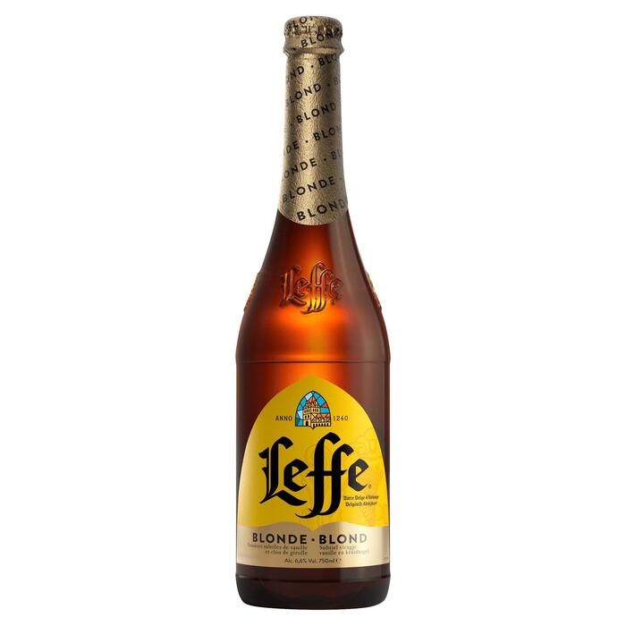 Leffe blond speciaal bier (Fles, 0.75L)