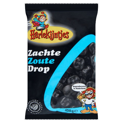 Harlekijntjes Zachte zoute drop (550g)