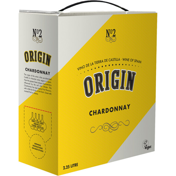 Origin Chardonnay wijntap (2.25L)