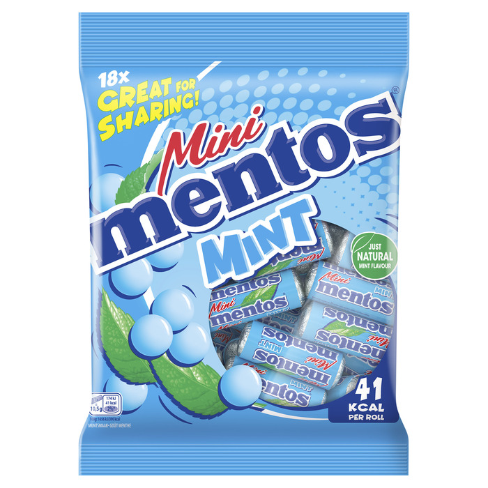 Mentos Mini Mint 18 Stuks 214,7 g (18 × 11.9g)