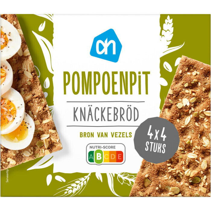AH Knackebrod pompoenpit-sesam (265g)