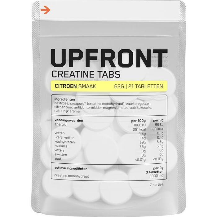 Upfront Creatine tabs citroen (21 × 3g)