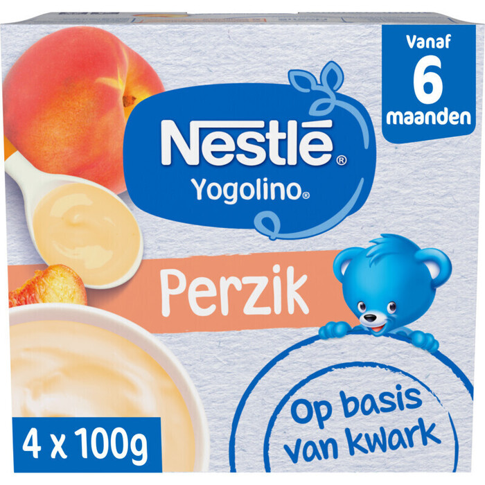 Kwarkolino Perzik 6 mnd (Set, 400g)