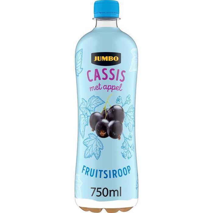 Jumbo Fruitsiroop Cassis met Appel 750ML (0.75L)