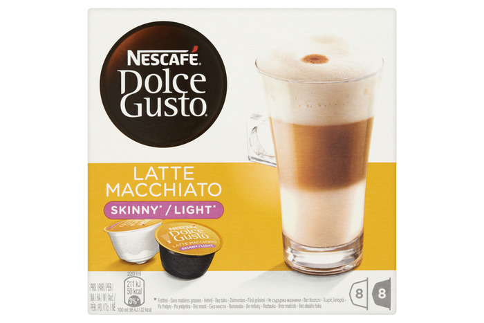 Nescafé Dolce Gusto Latte Macchiato Light Koffie Capsules 16 Stuks (154g)