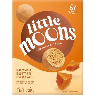 Little Moons Mochi ijs brown butter caramel (180g)