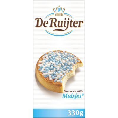 De Ruijter Muisjes Blauwe & Witte 330 g (330g)