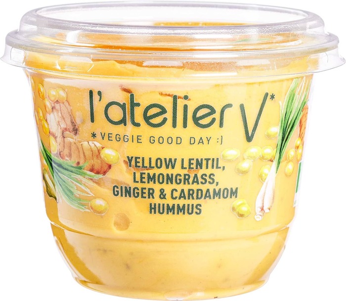 Hummus gele linzen-gember-citroengras (150g)