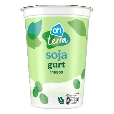 AH Terra Plantaardige soja gurt ongezoet (500g)