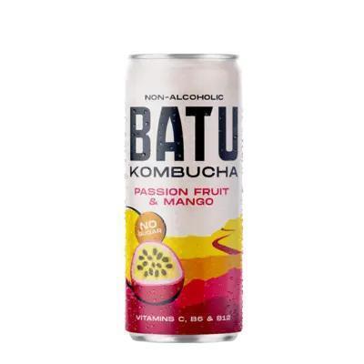 Batu Kombucha passion fruit & mango (250ml)
