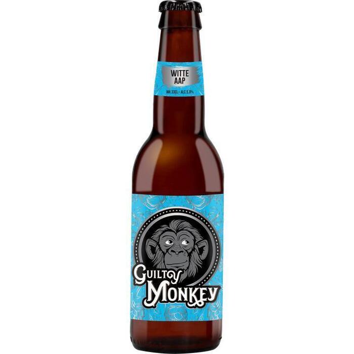 Guilty Monkey - Witte Aap - Fles - 330ML (Fles, 33cl)