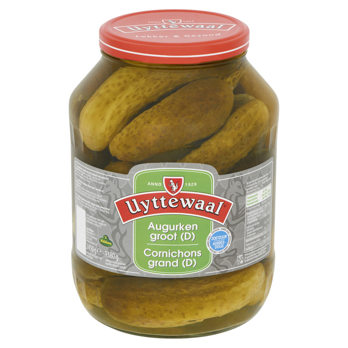Uyttewaal Augurken groot (D) 2.650ml (2.45kg)