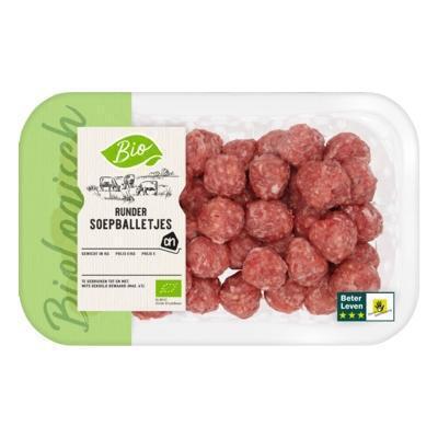 AH Biologisch Rundersoepballetjes (250g)