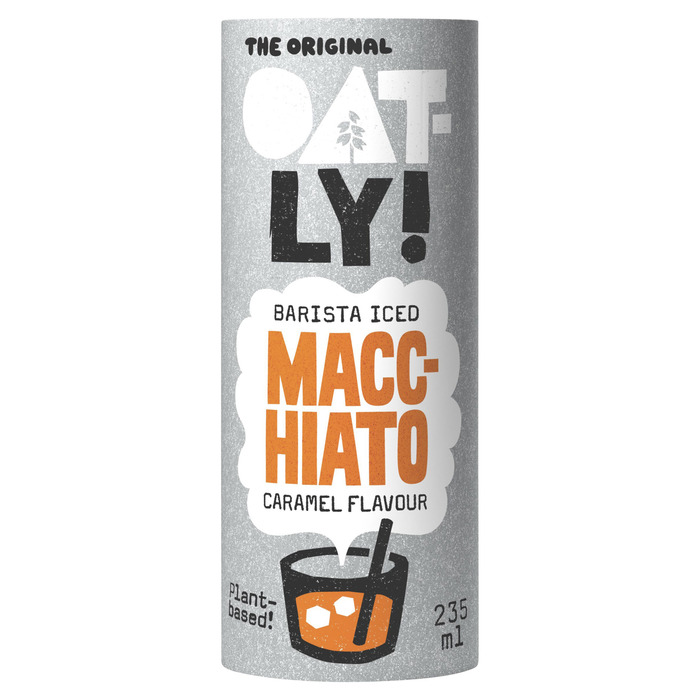 Oatly! Barista iced macchiato caramel flavour (235ml)