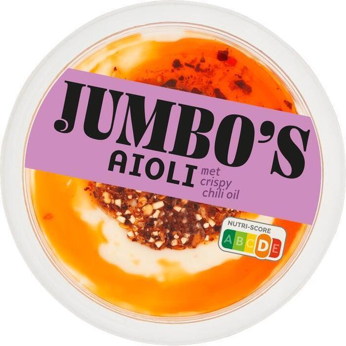 Jumbo's Aioli met Crispy Chili Oil 160 g (160g)