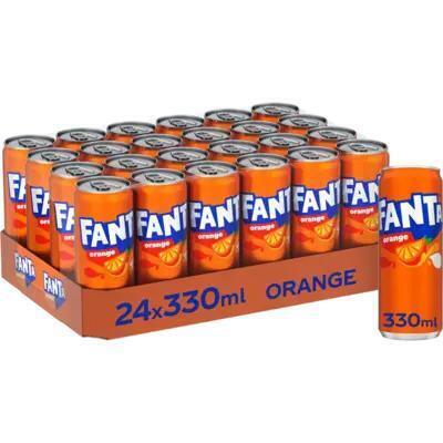 Fanta Orange 330 ml (24 × 33cl)