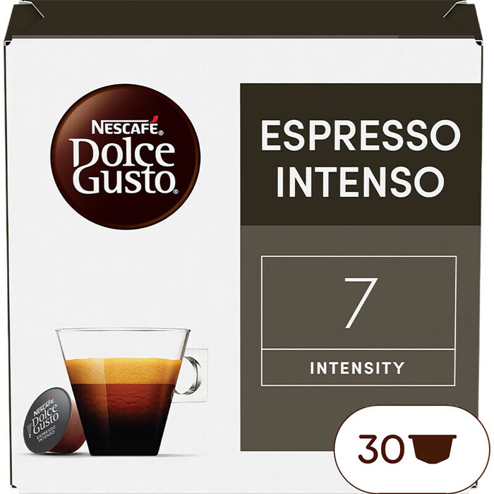 Nescafé Dolce Gusto Espresso Intenso 30 x 7 g (doos, 210g)