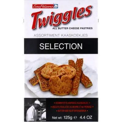 Twiggle Kaaskoekjes assortiment (125g)
