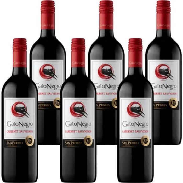 Doos Gato Negro Cabernet sauvignon (6 × 0.75L)