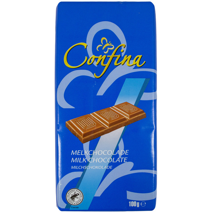 Confina reep melk 100gr (100g)