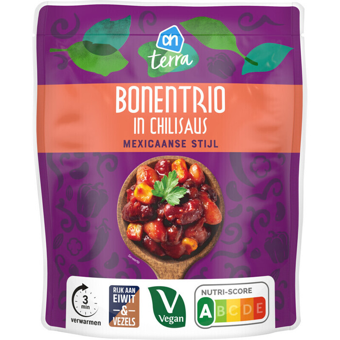 AH Terra Plantaardig bonentrio chilisaus (300g)