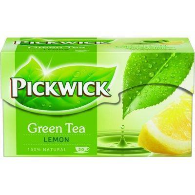 Pickwick Groene thee lemon (zakjes, 20 × 2g)