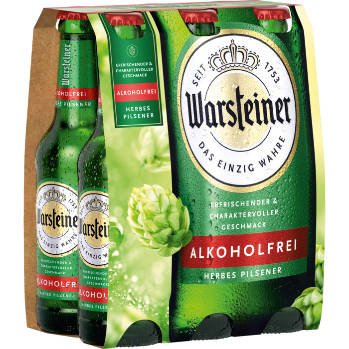 Warsteiner Herb Alkoholfrei 6x33 cl (33cl)