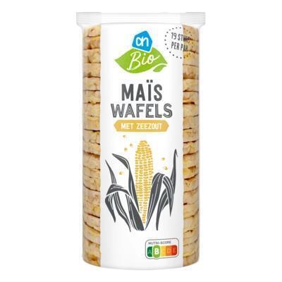 AH Biologisch Maïswafels met zeezout (130g)