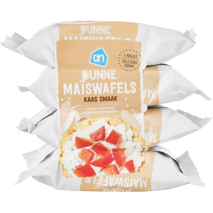 AH Maiswafels kaas (104g)