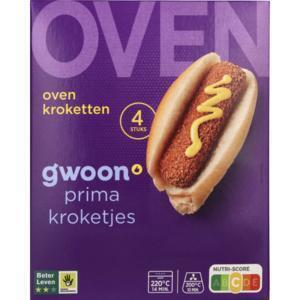 g'woon Oven Kroketten 4 Stuks 320 g