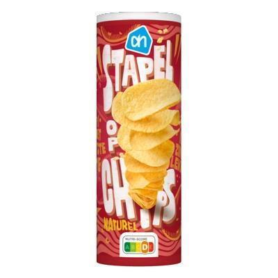 AH Stapel op chips naturel (175g)