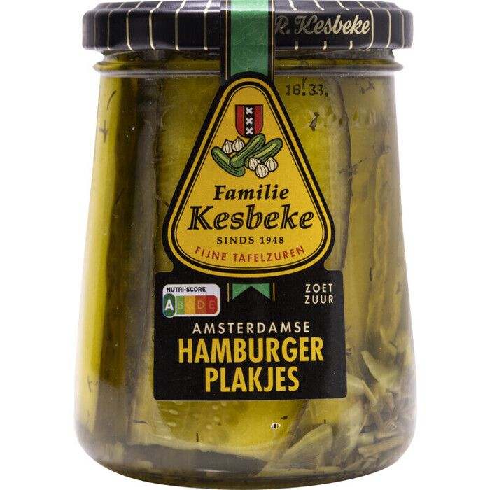Hamburger plakjes (235ml)