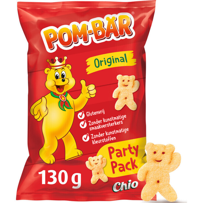 Chio Pom-bär original partypack (zak (overig), 130g)