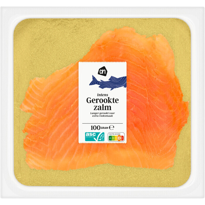 AH Intens gerookte zalm (100g)