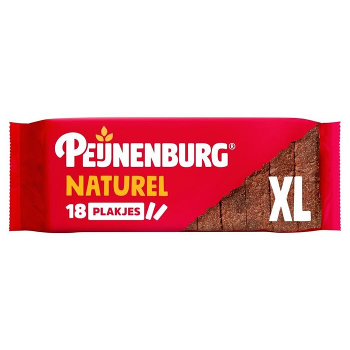 Peijnenburg ontbijtkoek naturel gesneden 550 g (550g)