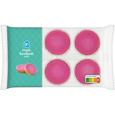 AH Mini roze koeken (210g)
