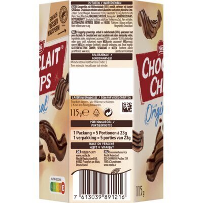 Nestlé Choclait chips brown bitesize (Doos, 115g)